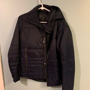 Dark blue zip up jacket